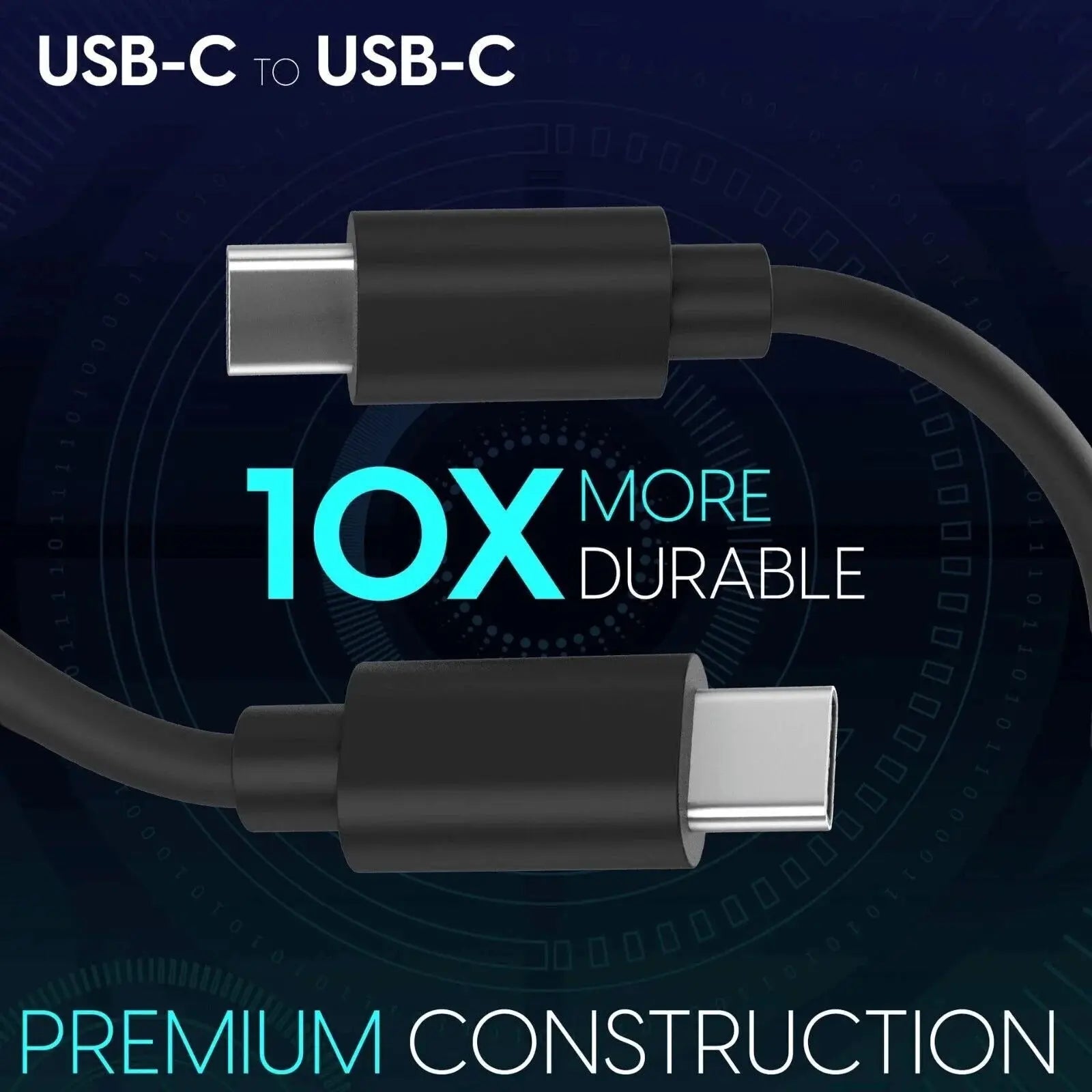 Lightning Fast & Ultra Durable: Braided USB-C Charge & Sync Cable Bundle (3/6/10FT) - FutureTech Emporium